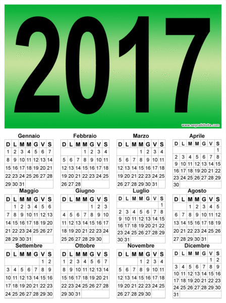Calendario 2017 medio: 1200 x 1608 pixel