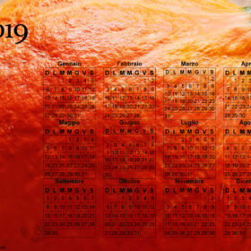 Calendario zucca del 2019
