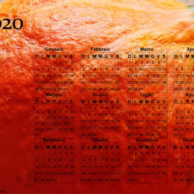 Calendario zucca del 2020
