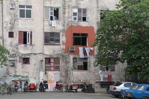 Facciata di un palazzo - L'Avana :: Cuba