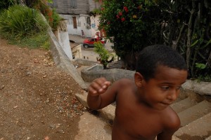 In cima alla scala - Baracoa :: Cuba