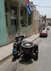 Moto sidecar - Santiago di Cuba :: Cuba