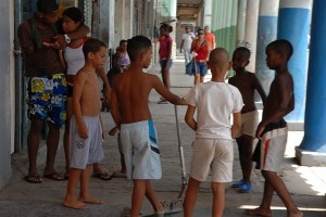 Ragazzi che parlano - L'Avana :: Cuba