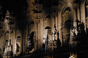 Statue facciata - L'Avana :: Cuba