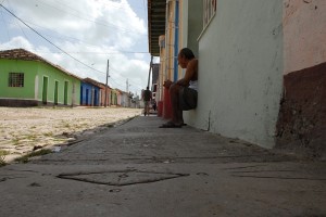 Persona seduta - Trinidad :: Cuba