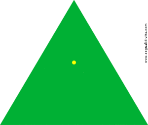 Distanze nel triangolo :: Illusione Ottica