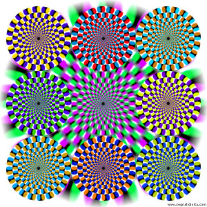 Effetto di rotazione :: Illusione Ottica