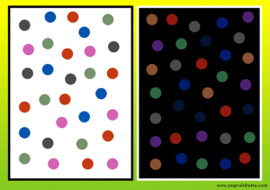 Un unico colore uguale :: Illusione Ottica